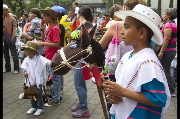 Esteban Vanegas - La cabalgata de los ni&#241;os se realiz&#243; un d&#237;as antes del tradicional Desfile a Caballo, uno de los eventos m&#225;s recordados de la Feria de las Flores.