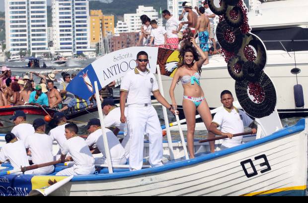 Manuel Saldarriaga, enviado especial Cartagena - La Se&#241;orita Antioquia dej&#243; ver un cuerpo tonificado y bien trabajado.
