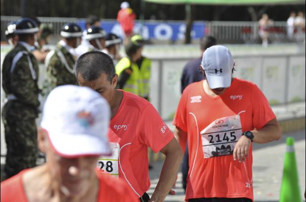 Esteban Jaramillo y Sebasti&#225;n Salazar - M&#225;s de 10 mil competidores se dieron cita en esta hist&#243;rica cita deportiva que se corr&#237;a en las modalidades de 5, 10, 21 y 42 kil&#243;metros.