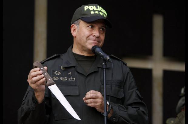 Colprensa - edro Oliverio Guerrero portaba un cuchillo con el cual ejecut&#243; a sus v&#237;ctimas.