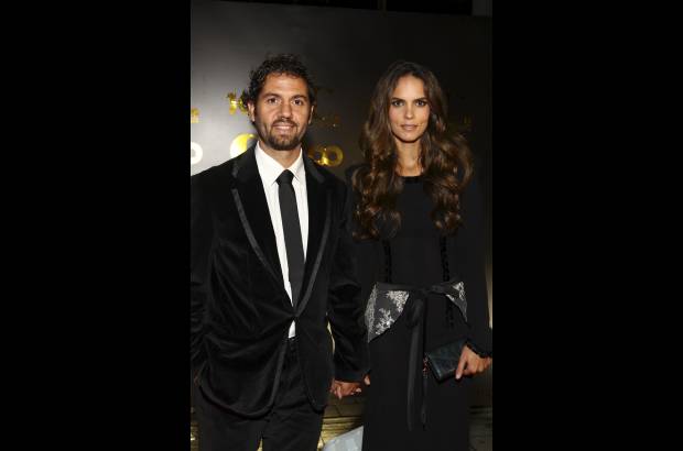 Edwin Bustamante - Catalina Aristiz&#225;bal y su esposo, el exfutbolista Lucas Jaramillo.