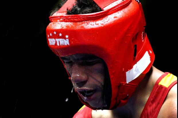 Henry Agudelo - En el Coliseo Zona Norte de Sabaneta se cumplieron las semifinales de boxeo en las categorías menores.