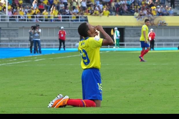 Colprensa - Marlon De Jesús marcó dos veces, a los 13 y 69 minutos, luego que Edson Montaño abrió el marcador recién a los dos minutos en Pereira.