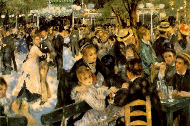 Cortes&#237;a - 9- Au Moulin de la Galette de Renoir, vendido en Nueva York por 78,1 millones d&#243;lares el 17 de mayo de 1990.