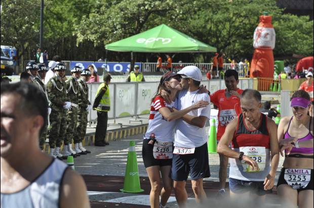 Esteban Jaramillo y Sebasti&#225;n Salazar - M&#225;s de 10 mil competidores se dieron cita en esta hist&#243;rica cita deportiva que se corr&#237;a en las modalidades de 5, 10, 21 y 42 kil&#243;metros.