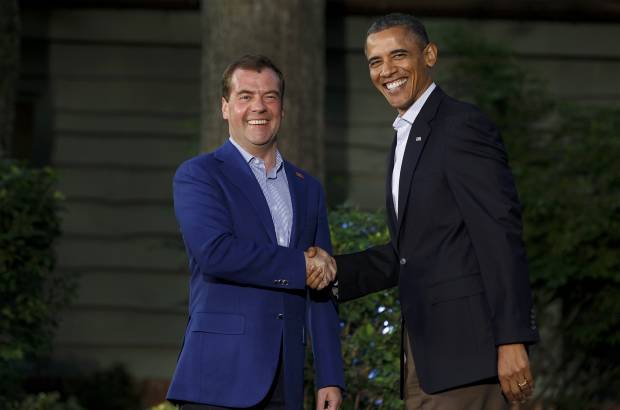 Reuters - Rusia. Dimitri Medv&#233;dev participa en la cita en representaci&#243;n del presidente ruso, Vlad&#237;mir Putin.