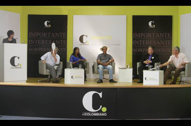 Róbinson Sáenz - Los candidatos participaron con sus propuestas sobre temas como la paz, transparencia electoral, salud, financiación de campañas y educación.