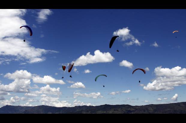 Foto: archivo El Colombiano - El deporte ha logrado un espacio importante en los espacios naturales.