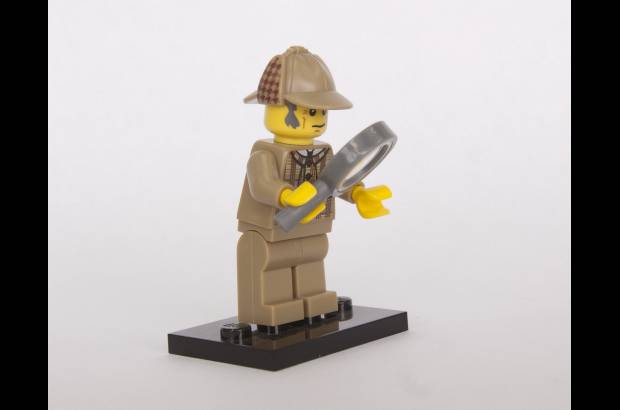 Foto Bloomberg - Lego como Sherlock Holmes.