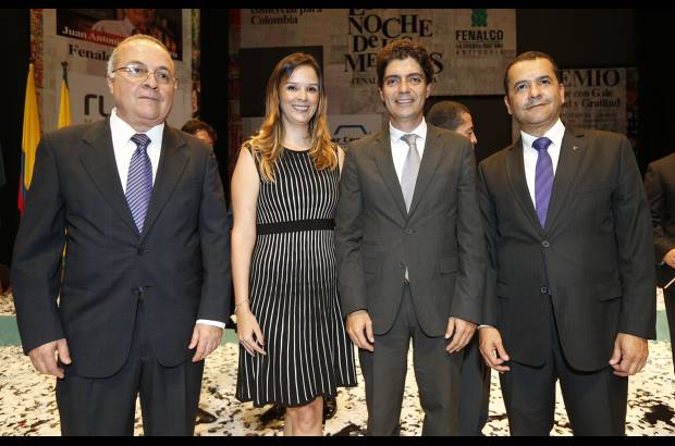 Fotos juan antonio sánchez - León Darío Correa, Sandra Sierra, Juan Camilo Quintero, gerente de Ruta N, y Fernando Echeverri.