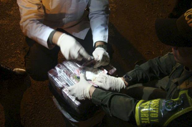 Cortes&#237;a: Polic&#237;a - Seg&#250;n las autoridades, la droga iba desde Medell&#237;n hac&#237;a el municipio de Apartad&#243;.