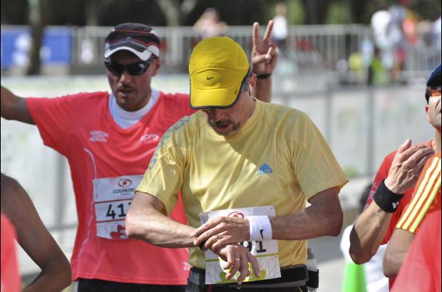 Esteban Jaramillo y Sebasti&#225;n Salazar - M&#225;s de 10 mil competidores se dieron cita en esta hist&#243;rica cita deportiva que se corr&#237;a en las modalidades de 5, 10, 21 y 42 kil&#243;metros.