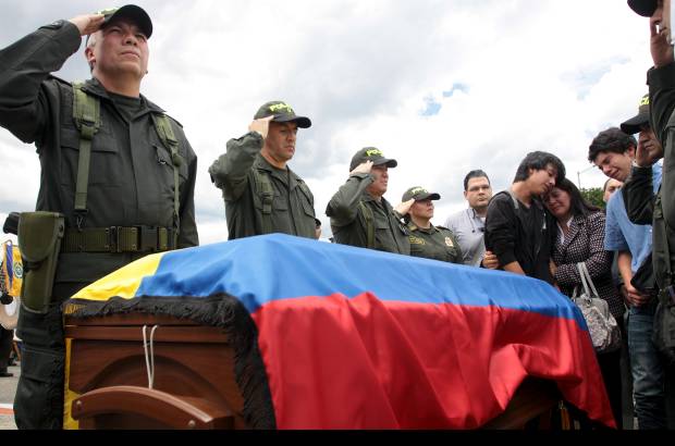 Hernán Vanegas - Las autoridades le rindieron un tributo al coronel Cristian Flórez Hidalgo, quien se desempeñaba como comandante de la Policía de Carreteras en Antioquia.