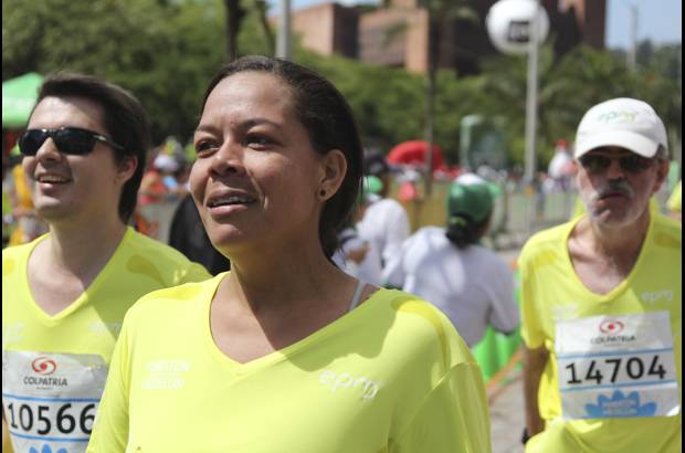 Esteban Jaramillo y Sebastián Salazar - Más de 10 mil competidores se dieron cita en esta histórica cita deportiva que se corría en las modalidades de 5, 10, 21 y 42 kilómetros.