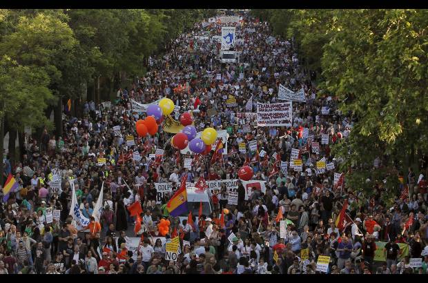 Reuters - En España, ciudades como Madrid, Galicia, Bilbao y Pamplona se han sumado a la marcha.