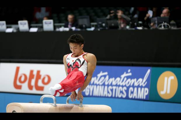 AP - El mejor entre los varones ha sido Kohei Uchimura, de Japón.