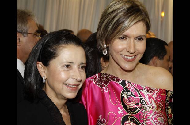David Sánchez Mejía - Lina Moreno de Uribe compartió la celebración en compañía de Delia Jaramillo.