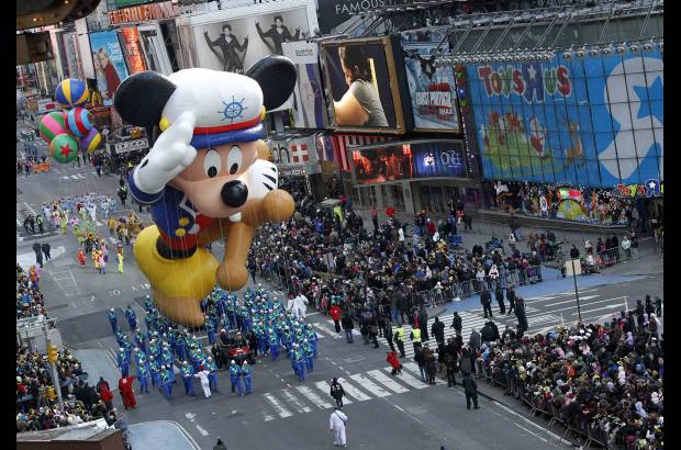 Reuters - En total, el desfile cuenta con m&#225;s de 40 globos.