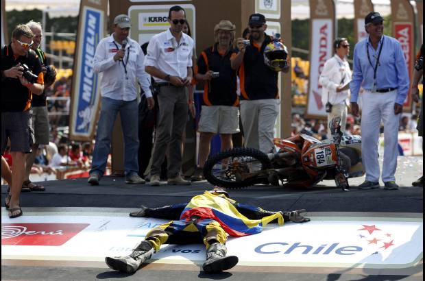 Reuters - El más destacado de los colombianos fue Mateo Moreno en las motos.