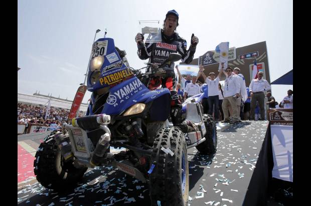 Reuters - El argentino Marcos Patronelli ganó en las cuatrimotos.