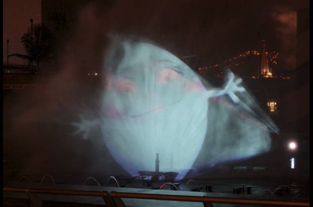 Róbinson Sáenz - El espectáculo se presenta este jueves en la clausura de la feria Colombiamoda 2012.