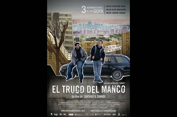 Retrospectiva Óperas Primas: El truco del manco - Director: Santiago Zannou. Sinopsis: Enrique Heredia, conocido como Cuajo, es un rapero que tiene parálisis cerebral y dificultad para moverse. Su gran sueño es construir un estudio en su casa para producir música.