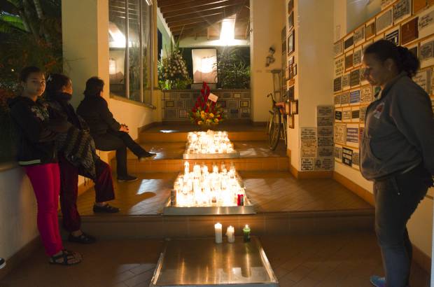 Edwin Bustamante - All&#237; se respir&#243; un ambiente festivo. Luz y color predominaron en el ambiente.