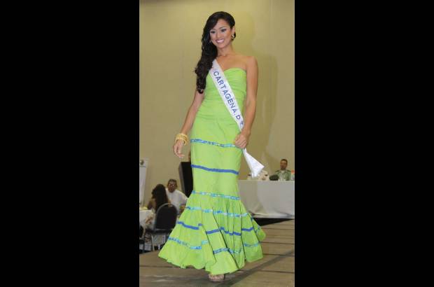 Colprensa - Señorita Cartagena, Karen Margarita Visbal.
