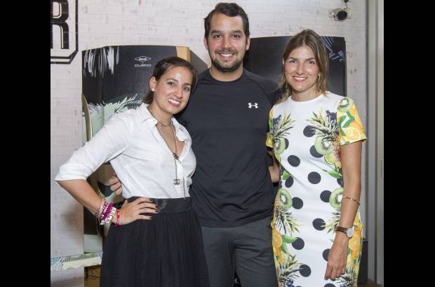 - Andrea Mejía, Ricardo Ballen y Laura Echavarría.