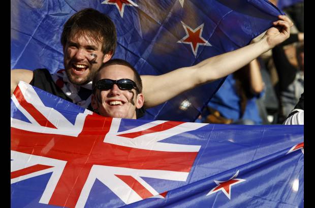Reuters - Nueva Zelanda contó con un gran apoyo desde la tribuna.