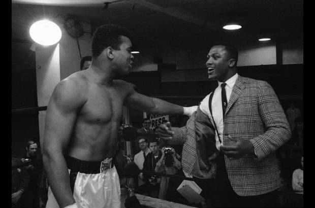 AP - Ali y Frazier en el Madison Square Garden de Nueva York el 15 de marzo de 1967.