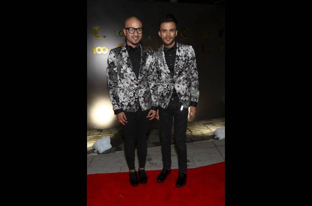 Edwin Bustamante - Los dise&#241;adores Felipe Cartagena y Andr&#233;s Paj&#243;n.