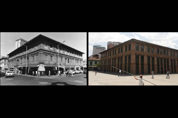 El Colombiano - Los edificios Vásquez y Carré, monumentos nacionales, fueron hoteles y hoy son sedes de Comfama y de la Secretaría de Educación de Medellín.