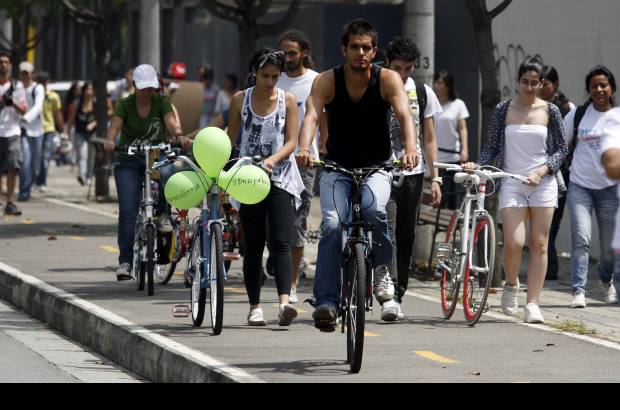 Foto Manuel Saldarriaga - Los organizadores quieren promover el uso de las bicicletas en las principales ciudades del pa&#237;s.