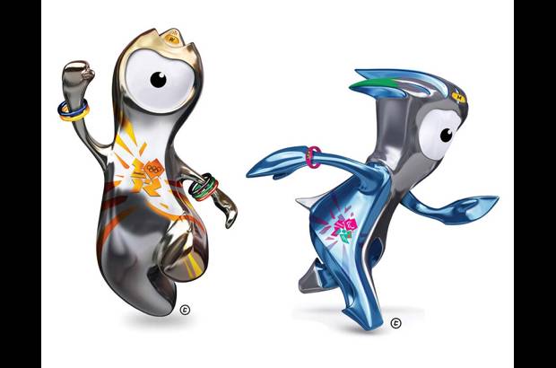 Wenlock y Mandeville - Las mascotas de los Juegos Ol&#237;mpicos y Paral&#237;mpicos de Londres 2012 fueron dise&#241;adas por Michael Morpurgo, de la compa&#241;&#237;a Iris Design, quien se inspir&#243; en dos localidades brit&#225;nicas con ra&#237;ces ol&#237;mpicas y en las gotas de acero del Estadio Ol&#237;mpico. Wenlock tiene tres puntos en su cabeza que equivalen a los lugares en el podium de los campeones y su cuerpo es una alegor&#237;a a la uni&#243;n de naciones en Londres. Mandeville lleva en su mu&#241;eca un cron&#243;metro con el a&#241;o de realizaci&#243;n de las Olimpiadas y en su cabeza los colores Paral&#237;mpicos: azul, rojo y verde.