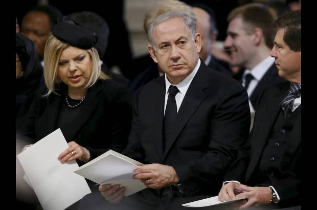 Reuters - El primer Ministro israel&#237;, Benjamin Netanyahu y su esposa participaron de los honores y la ceremonia f&#250;nebre de la exprimera ministra brit&#225;nica Margaret Thatcher.