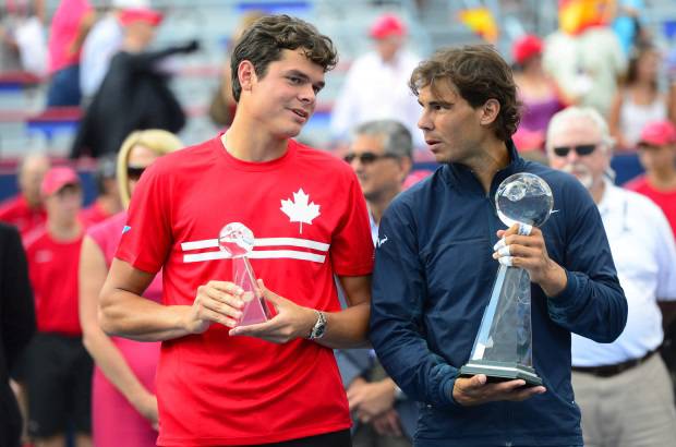 AP - El canadiense Milos Raonic nunca le ha ganado al español. Tres enfrentamientos y tres derrotas. Ni un solo set de su lado.