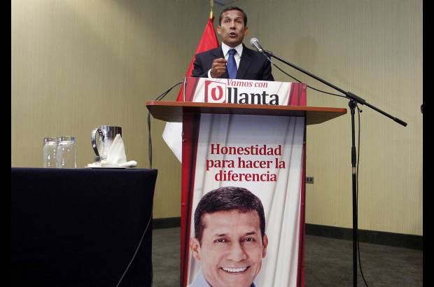 Reuters - Humala fue candidato presidencial en el 2006 y disputó la segunda vuelta con el ahora presidente peruano Alan García.