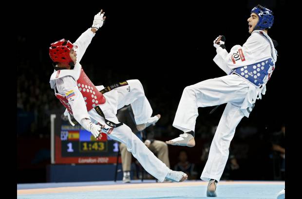 Reuters - Óscar Muñoz ganó la medalla de bronce en la categoría 58 kilogramos. El oro fue para Joel González.