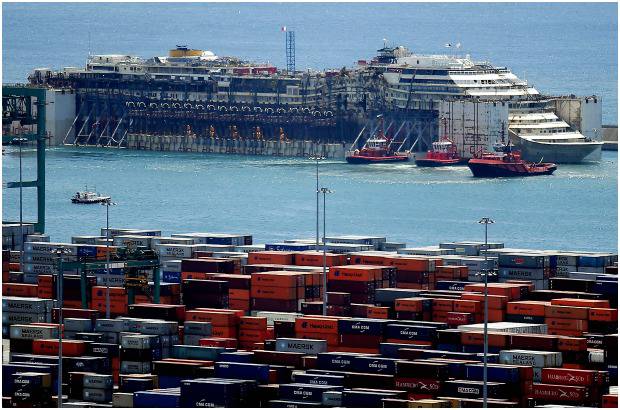 AFP - Despu&#233;s, el Concordia ser&#225; trasladado al astillero de Sampierdarena, siempre dentro del puerto de G&#233;nova, donde ser&#225; desguazado.