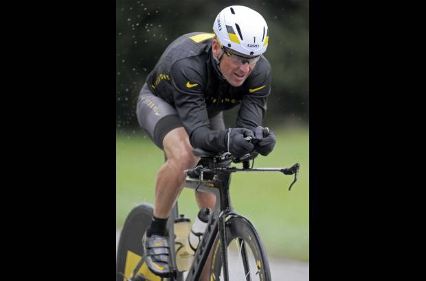 Foto AP - Livestrong es la marca que promueve Armstrong como referente de la Fundaci&#243;n que dirigi&#243; hasta el mi&#233;rcoles 17 de octubre.
