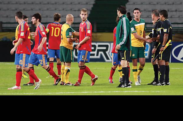 Colprensa - Espa&#241;a se qued&#243; con el primer lugar del Grupo C al sumar nueve de nueve luego de tres partidos. En octavos se enfrentar&#225; a uno de los mejores terceros.