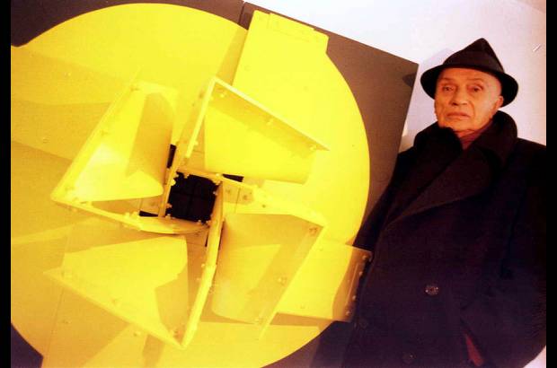 Foto archivo Colprensa - El escultor Edgar Negret falleci&#243; en Bogot&#225;, v&#237;ctima del c&#225;ncer, a los 92 a&#241;os.