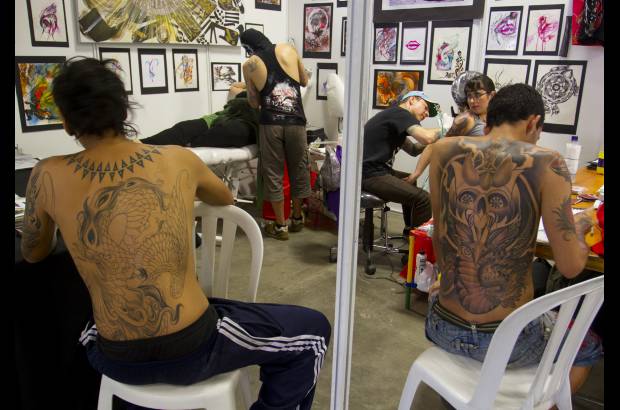 Jaime Pérez - Las propuestas artísticas fueron diversas. Muchos llegaron a buscar que su cuerpo transmitiera un mensaje a través de la tinta plasmada en su piel.