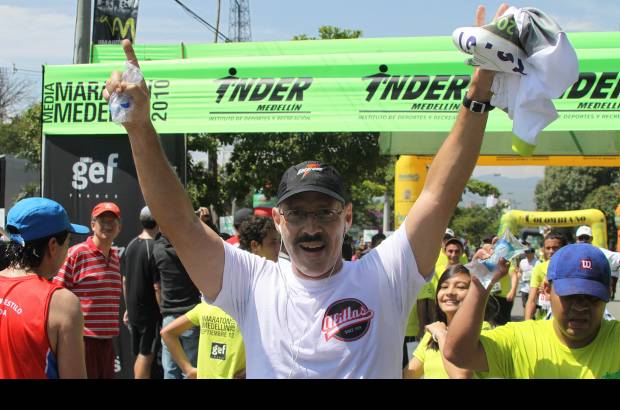 Donaldo Zuluaga - En el reto el segundo lugar fue para el periodista Jaime Herrera.