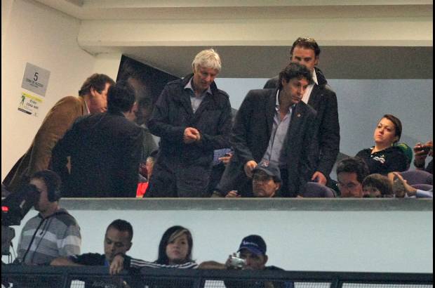 Juan Antonio S&#225;nchez - La visita del t&#233;cnico de la selecci&#243;n Colombia, el argentino Jos&#233; Pekerman, y otro grupo de dirigentes de la Federaci&#243;n Colombiana de F&#250;tbol.