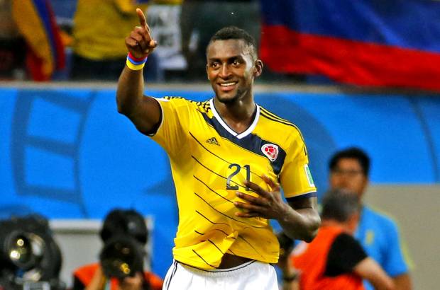 FOTO JUAN ANTONIO SÁNCHEZ, enviado especial a Cuiabá, Brasil - El seleccionado tricolor terminó su participación en primera ronda con goleada 4-1 sobre Japón y avanzó como primera del Grupo C a los octavos de final del Mundial. Los goles ante los nipones los marcaron Cuadrado, Jackson y James, Okazaki anotó el descuento.