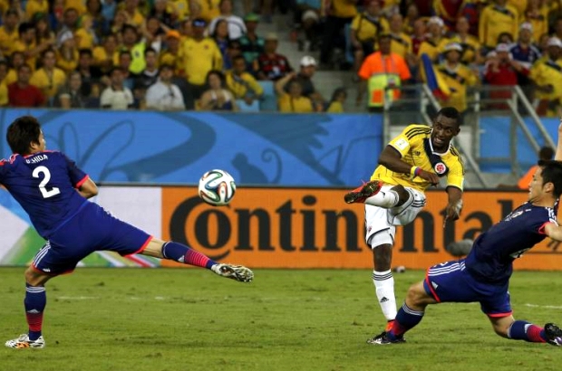 - La magistral definición de Jackson Martínez ante los orientales (4-1).