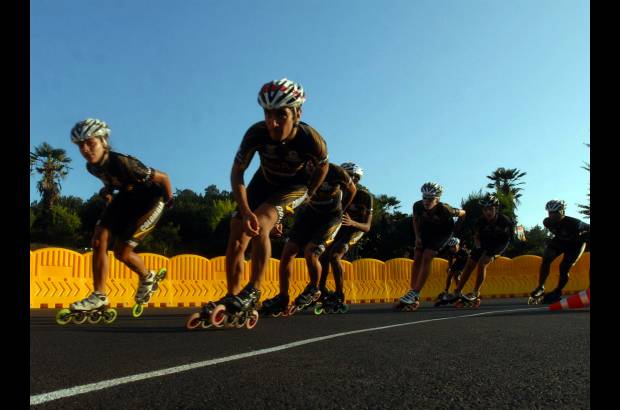Cortesía Fedepatín - Luego de conquistar la pista, gracias a los 1.374 puntos, los patinadores colombianos se alistan para luchar por el título de la ruta en el Mundial de patinaje que se disputa en Yeosu, corea del Sur.
