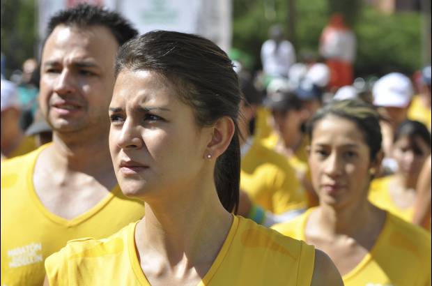 Esteban Jaramillo y Sebastián Salazar - Más de 10 mil competidores se dieron cita en esta histórica cita deportiva que se corría en las modalidades de 5, 10, 21 y 42 kilómetros